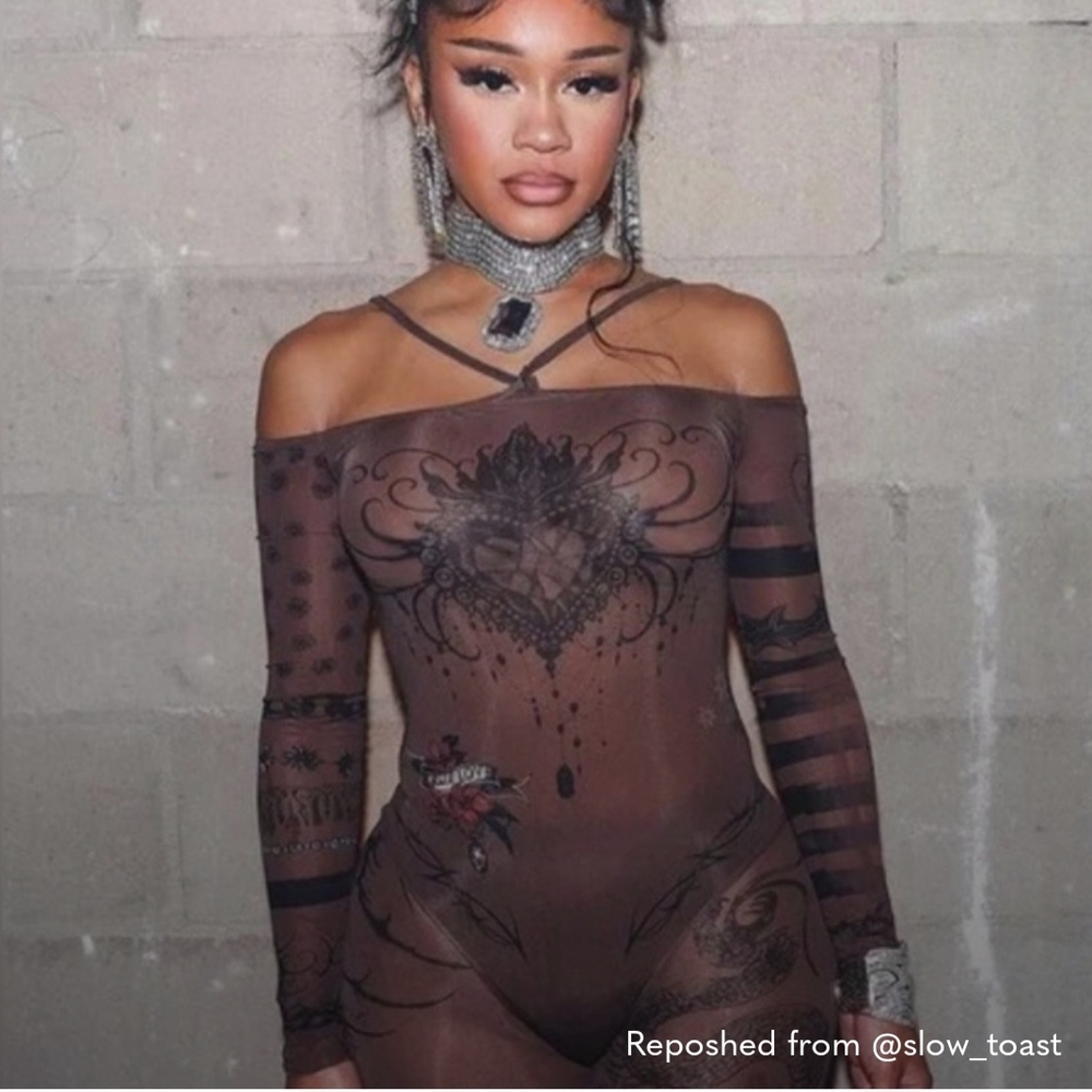 Body Suit Printed